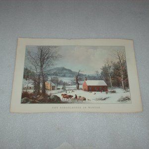 1950 The Travelers advertising calendar print